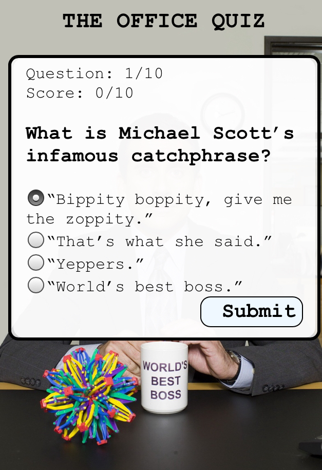 The Office Quiz App